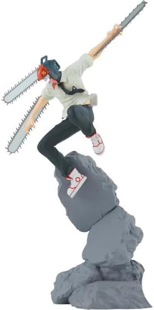 Banpresto Combination Battle Version figure from Chainsaw Man, featuring detailed characters in dynamic battle poses, in collector packaging.