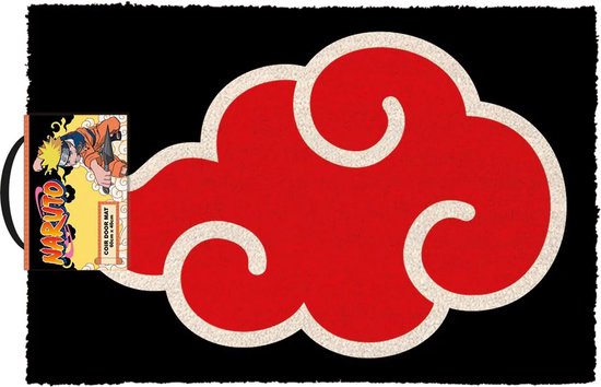 Naruto (Akatsuki Symbol) Coir Door Mat 40x60cm