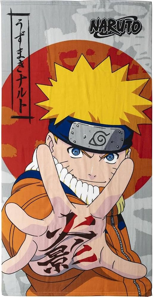 Naruto Towel Polyester 70x140cm