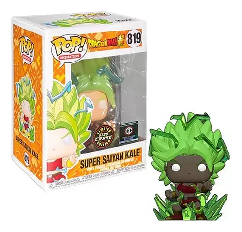 Dragon Ball Funko Pop Chase Vegeta in Saiyan armor with dynamic pose, in collector box.