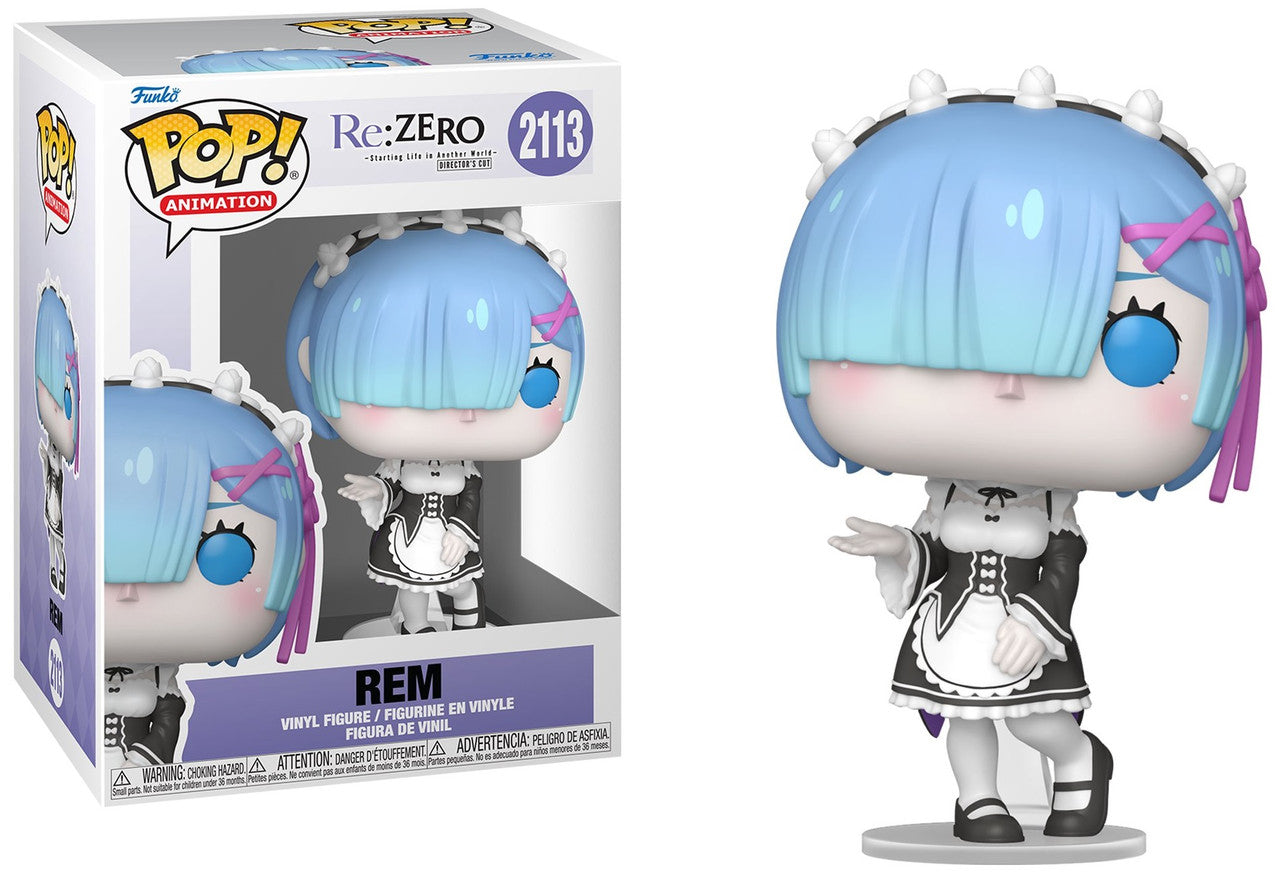 Maid with blue hair figure