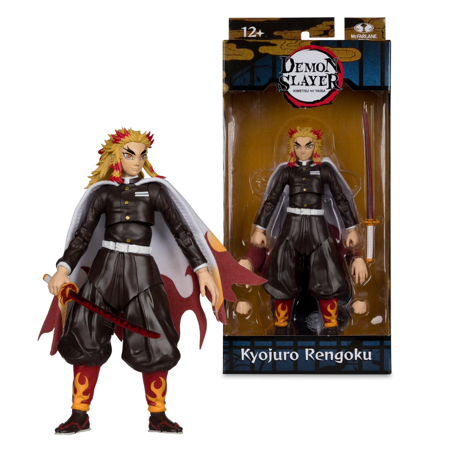 Kyojuro Rengoku action figure from Demon Slayer with packaging