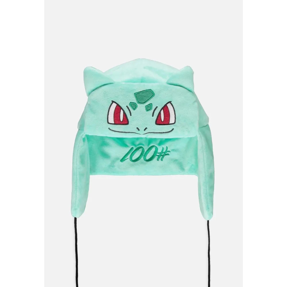 POKEMON Bulbasaur Novelty Trapper Hat 56cm