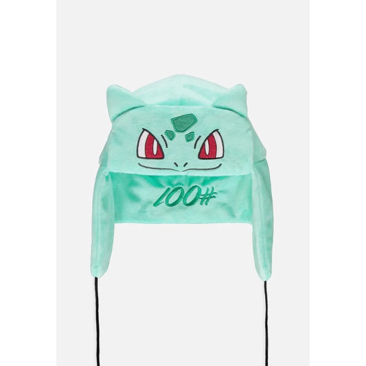 POKEMON Bulbasaur Novelty Trapper Hat 56cm