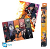 Naruto-themed poster pack with character illustrations and packaging on a white background