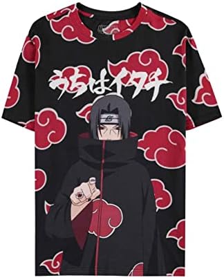Naruto Shippuden Itachi with Akatsuki Clouds T-Shirt