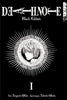 Black and white cover of the manga volume 'Death Note Black Edition' Volume I, featuring the title at the top, a central circular portrait illustration with radiating lines, and the number I at the bottom. The Tokyopop logo is visible on the right side.
