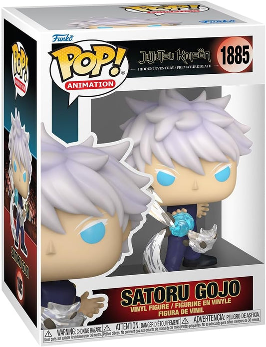 Funko Pop! vinyl figure packaging of Satoru Gojo from Jujutsu Kaisen