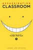 Front cover of the book 'Assassination Classroom' Volume 1 by Yusei Matsui, featuring a bright yellow background with a large white smiley face and black text.
