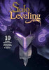 Book cover for Solo Leveling Volume 10, featuring a stylized dark character with glowing purple eyes and a silver mask against a purple background with the title 'Solo Leveling' in large gold lettering.