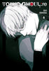 Manga cover of 'Tokyo Ghoul:re' with a character holding their face.
