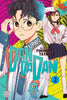 Manga book cover featuring two characters with colorful background