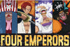 Collage of anime characters with 'Four Emperors' text
