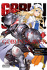 Cover of 'Goblin Slayer' with a dragon-like creature and a character in a nurse outfit.