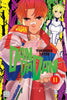 Manga book cover with characters and colorful design