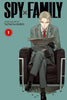 Anime character reading a newspaper on a couch with 'Spy x Family' branding.