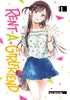 Manga cover of 'Renta-A-Girlfriend' with a character waving and colorful text.