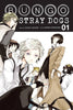 Cover of 'Bungo Stray Dogs' manga with characters in a group pose.