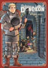 Comic book cover of 'Delicious in Dungeon' featuring a character in armor holding a frying pan.