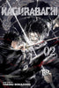 Manga book cover of 'Kagurabachi' with a character holding a sword against a dark background.