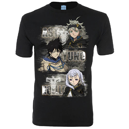 Black Clover Asta-Yuno-Noelle T-Shirt