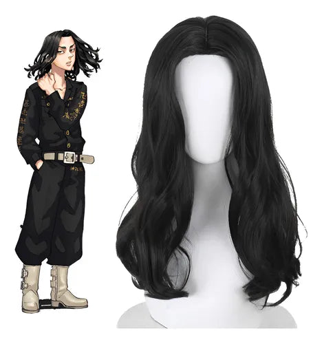 Black wig of an tokyo street character. 