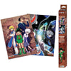 Hunter x Hunter poster pack with characters and action scene, including packaging.