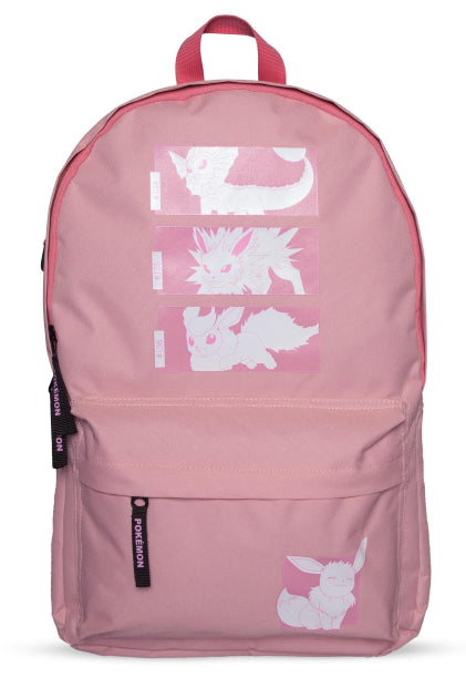 POKEMON Eevee-Vaporeon-Jolteon-Flareon pink Backpack