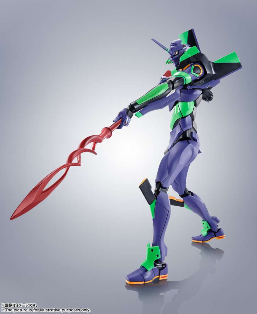 Evangelion EVA-01 Spear of Cassius Robot Spirits
