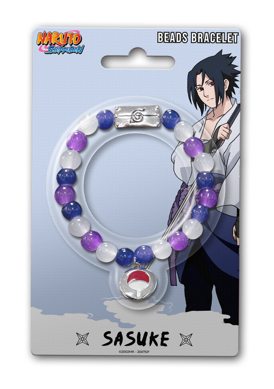 Beads bracelet with character design on packaging