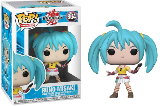 Funko Pop! vinyl figure of Runo Misaki from Bakugan with packaging