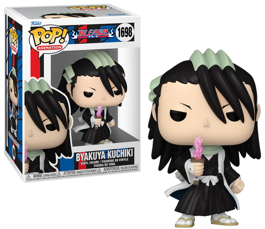Funko Pop! vinyl figure of Byakuya Kuchiki from Bleach with packaging
