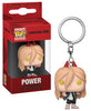 Funko Pop! Chainsaw Man Power keychain with packaging on a white background
