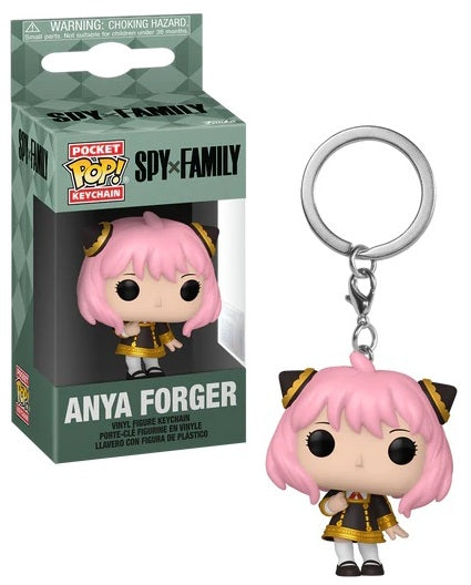 Funko Pop! keychain of Anya Forger from Spy x Family with packaging