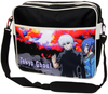 Messenger bag with 'Tokyo Ghoul' design featuring two characters against a colorful background.