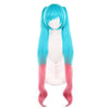 Green/ Pink wig of a game charachter Miku.
