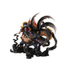 Figuarts ZERO Extra Battle figure of Marshall D. Teach (Blackbeard) in Black Vortex form from One Piece, featuring dynamic pose and detailed design, in collector packaging.
