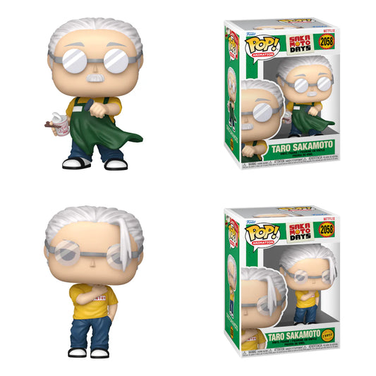 Funko Pop! Animation: Sakamoto Days - Taro Sakamoto #2058 Chase - Pops Portal Funko Pop! Animation: Sakamoto Days - Taro Sakamoto #2058 Chase - Pops Portal