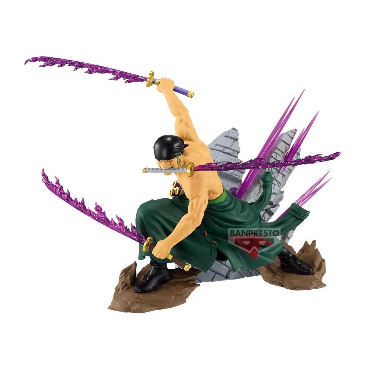 One Piece Roronoa Zoro Figure Theorama Soul Banpresto