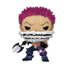 Funko Pop! vinyl figure with pink hair and a beard on a white background