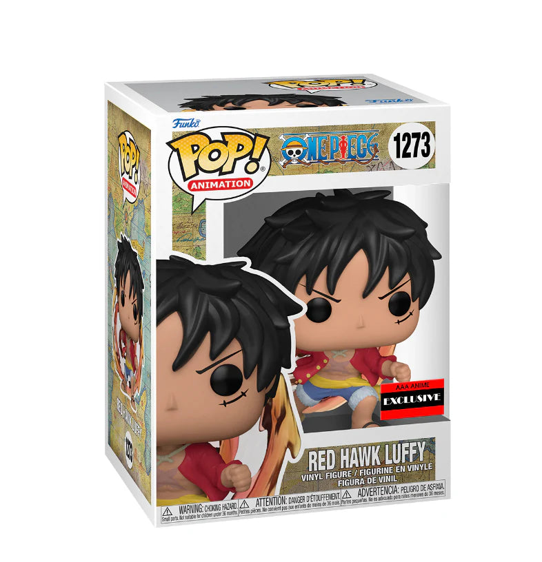 One Piece Funko Pop Luffy Red Hawk