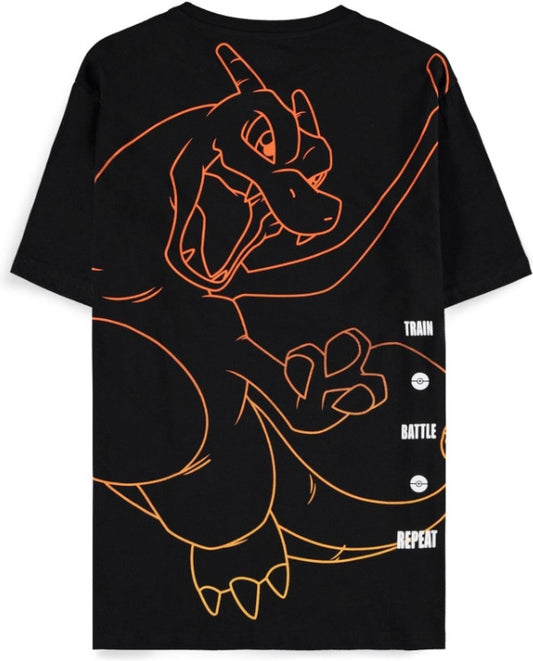 Pokemon Charizard Short Sleeved T-Shirt