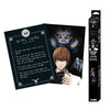 Death Note poster pack with two posters and a packaging box on a white background