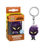 POP! vinyl keychain of Kurogiri from My Hero Academia, featuring his misty form and attached keyring.