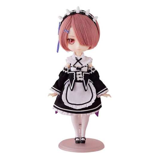 Doll of Ram from Re:ZERO, Harmonia Humming edition, featuring detailed costume and soft fabric design.