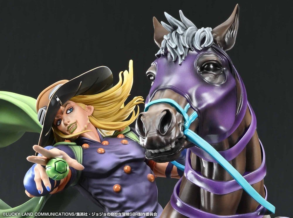 Jojo's Bizzarre Adventure Steel Ball Run Gyro Zeppeli Figure Medicos